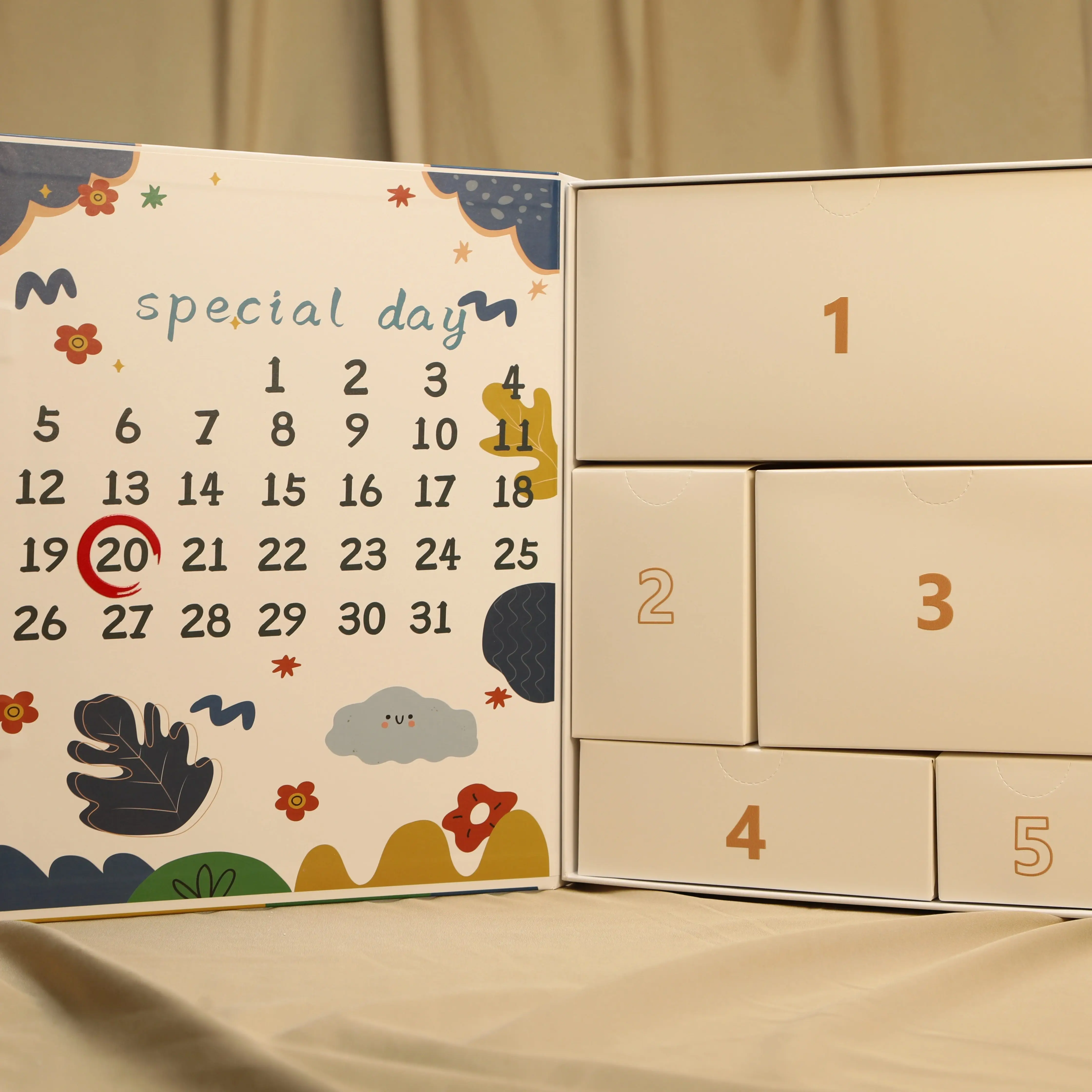Birthday anniversary blind box gift box Christmas countdown calendar blind box star Internet celebrity peripheral countdown