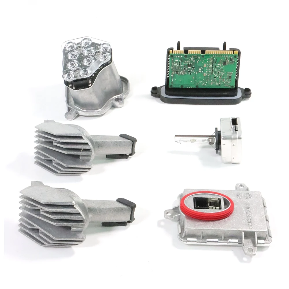 زينون الصابورة لمبة LED وحدة ديود عدة LH لسيارات BMW 5 Series 528i 535i 2011-2013 63117271899 63117271903 63117316217 63117318327 #2