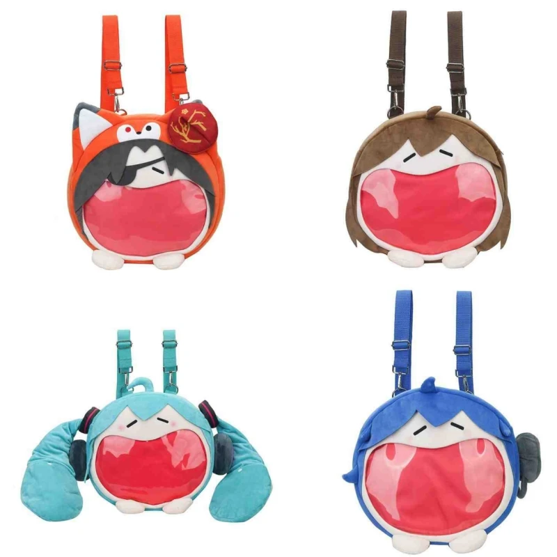 Hatsune Miku Bemoe Uwa Luka Kaito Meiko Vocaloid Virtual Singer Cartoon Anime Figure Cartoon Doll Shoulder Bag Gift In Stock