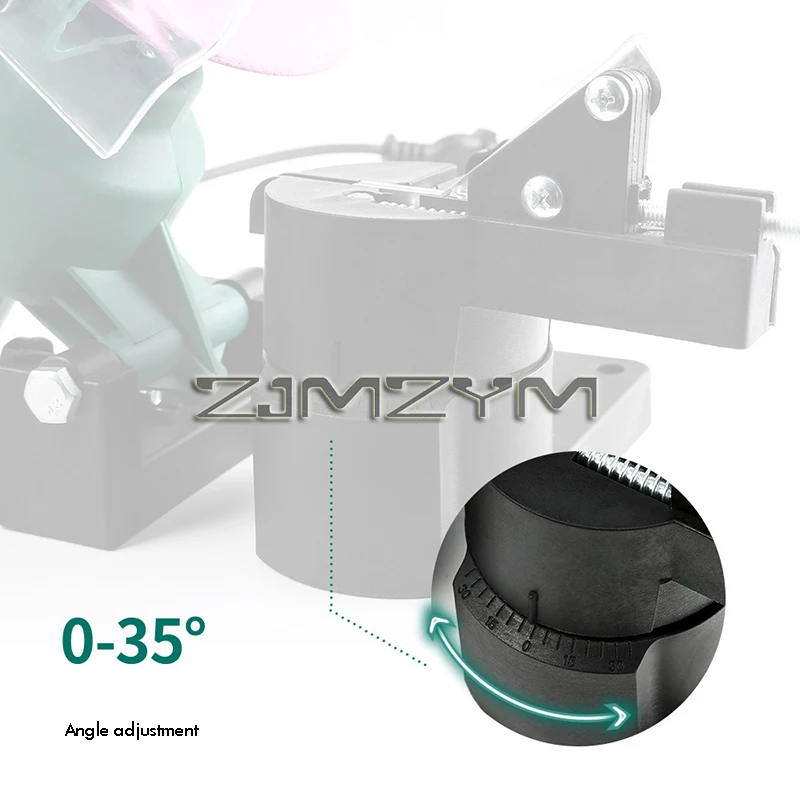 

Электрическая точилка для цепей 220 Вт, портативная машина для заточки цепных пил с регулируемым углом для шлифовки цепей