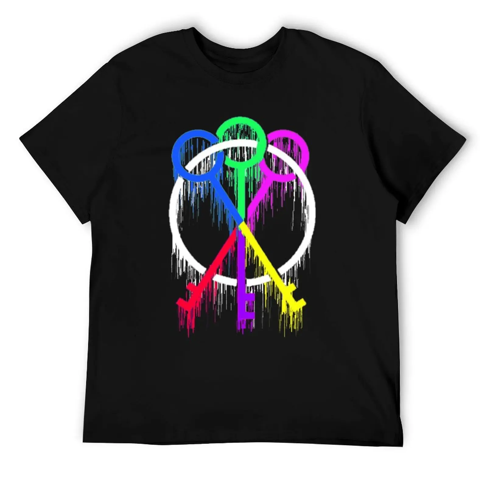 

NF Key Drip Classic. Футболка мужская однотонная забавная футболка хлопковая футболка