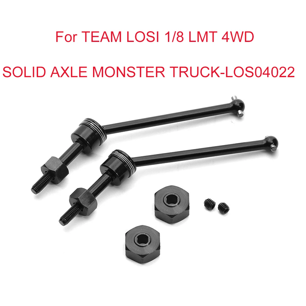 

Medium Carbon Alloy Steel Front CVD Universal Joints For Team Losi 1/8 LMT 4WD Solid Axle Moster Truck-Los04022 Rc Upgrade Part