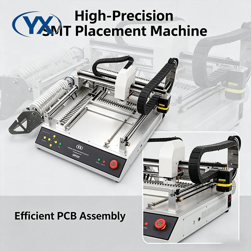 Techology Electric Standarded Tested LED Mounting Machine with Camera Operated Led Production Machine High Value PCB Equipment