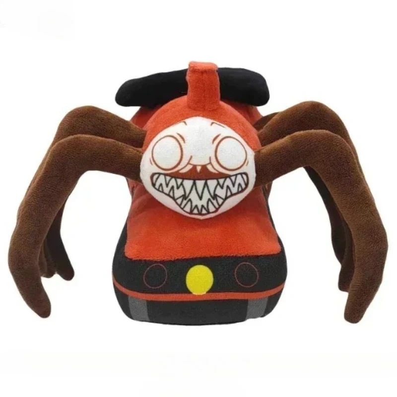 

Choo-Choo Charles Plush Toy Horror Game Peluche Figure Soft Stuffed Spider Dolls Charles Train Plushie Pillow Birthday Gifts