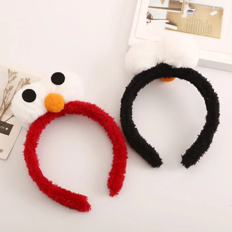 10pcs/lot Lovely Elmo Plush Kids Grown-up Princess Headdress Headband Hairband Birthday Festival Party Costume Favor