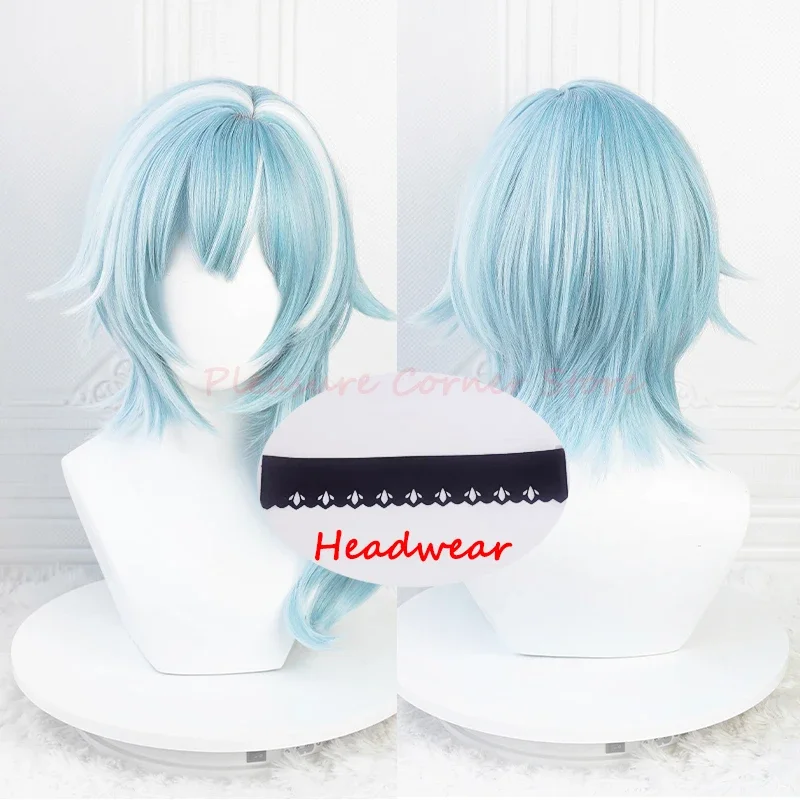 

Genshin Impact Eula Cosplay Wig Simulated Heat Resistant Synthetic Yarn Pre Styled Wigs Professional Role Playing wigs