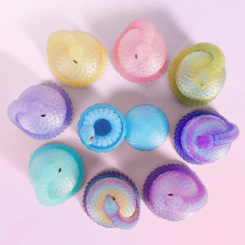 Movable Joint 3D Printed Snake Egg Toy Multicolor 30cm Simulated Snake Ornament PLA Realistic Simulation Snake Model Christmas