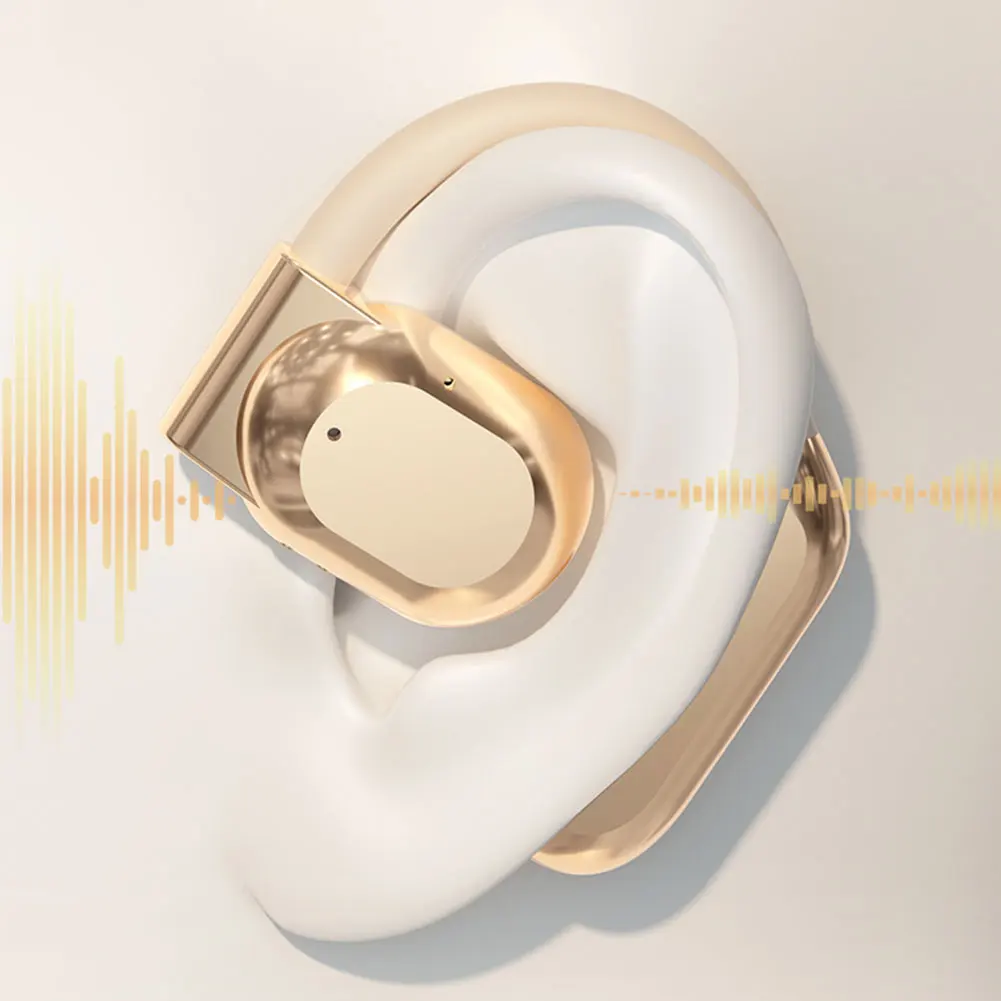 AI مترجم سماعات أذن بلوتوث 5.4 إلغاء الضوضاء اتجاهين صوت مترجم الأذن هوك 144 لغة الترجمة سماعات