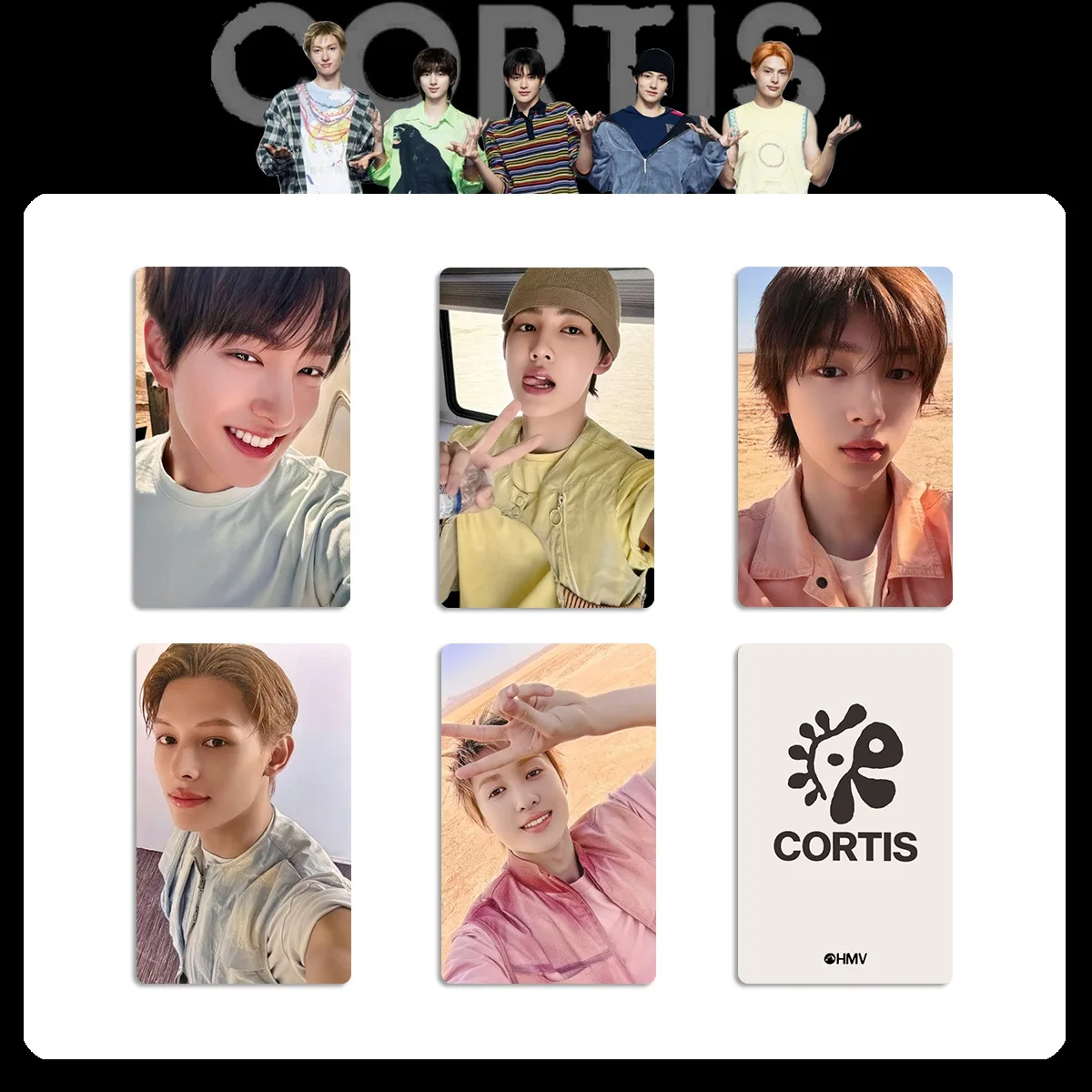 Kartu pos grup CORTIS baru Martin JUHOON JAMES SEONGHYEON KEONHO, kartu kecil, album, kartu foto, hadiah Natal untuk anak perempuan