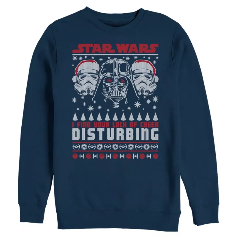 

Star Wars men's and women's printed round-neck hoodies for autumn and winter daily wear, pure cotton hoodies