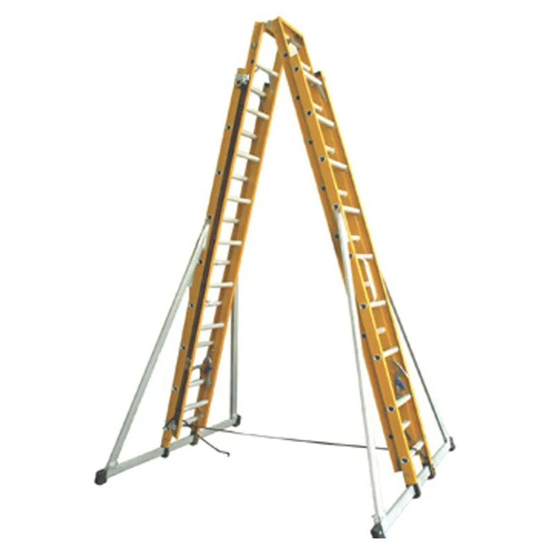 FRP folding ladder electrical insulation ladder project telescopic ladder