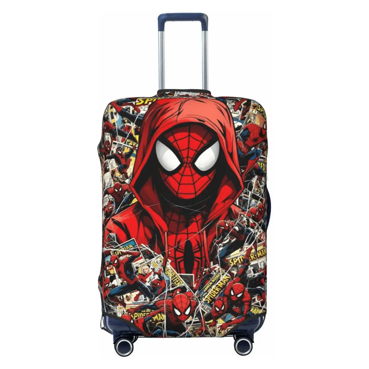 

Spider Man Super Hero Comic Luggage Covers For Suitcases Travel Suitcase Cover Protector Fit 18-32 Inch Luggage
