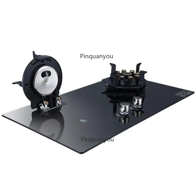 Estufa de cocina de 4,8 kW para el hogar, estufa de fuego feroz integrada, función de temporizador, cocina abatible, ahorro de energía, alta eficiencia