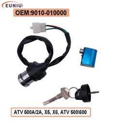 Blocco interruttore chiave accensione MOTO blocco accensione per ATV CF500 CF600 500 500CC 600 600CC X5 X6 CF MOTO ATV 9010-010000
