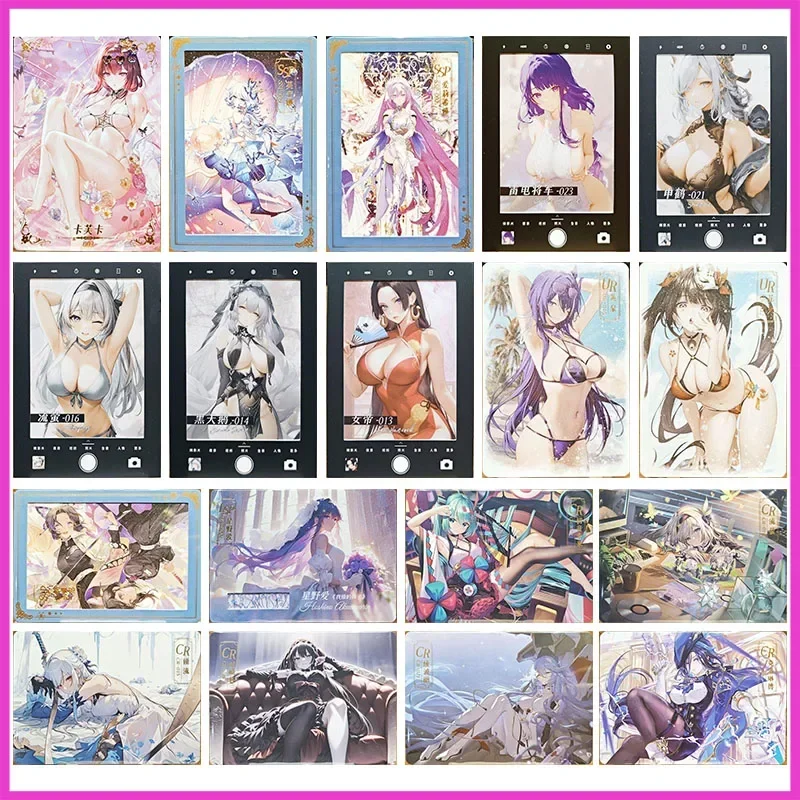 Anime Goddess Story Rare PR SSP CR UR Refraction Game Collectible Cards Kafka Furina Hoshino Ai Toys for boys Birthday Present