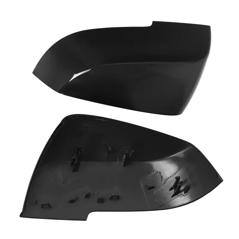 MagicKit 2x Gloss Black Side Mirror Cover for BMW F20 F22 F23 F30 F31 F34 F35 F32 F33 F36 Rearview Mirror Cover ABS