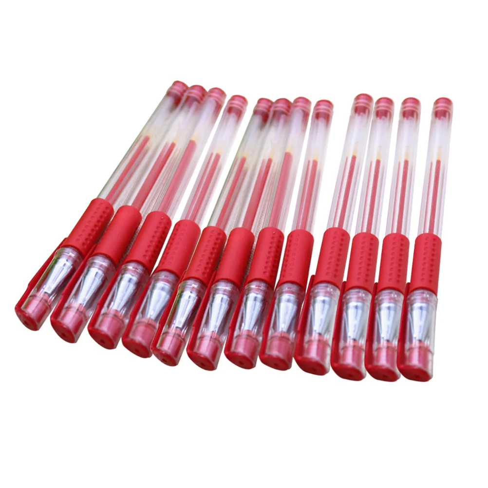 

12pcs Gel Ink Roller Ball Pens 05mm Fin Point Pen for Office School Students Stationery