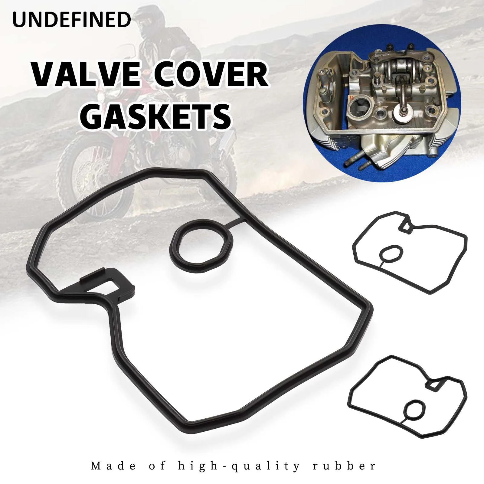 

Cylinder Head Cover Gaskets for Honda VT600 C Shadow 88-2007 XLV600 Transalp VT750C 87-01 XRV750 Africa Twin 89-03 12391-MF5-750