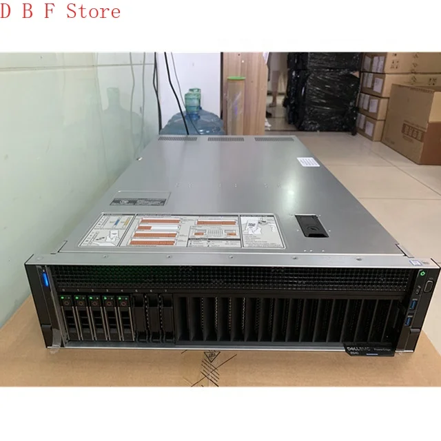 Stock Products Intel Xeon Bronze Sliver Gold CPU Server Dell PowerEdge R940 4U Rack Server