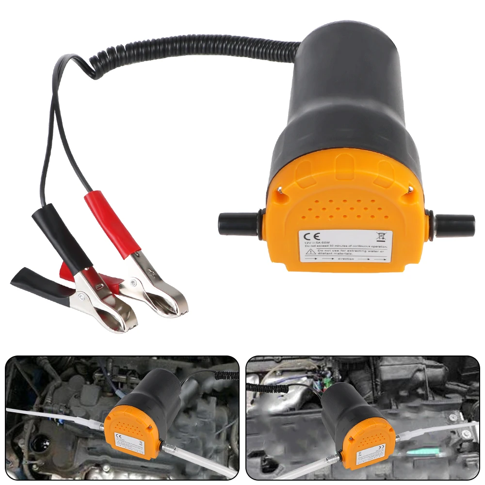 

Electric Automatic Vacuum Pumps 12V Sucking Pipe Car Engine Oil Pump Fuel Tank Tools Water And Oil Absorption Car Gas Oil Pump
