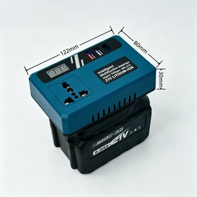 120w-cordless-power-inverter-for-power-tools-18v-to-220v-lithium-battery-smart-inverter