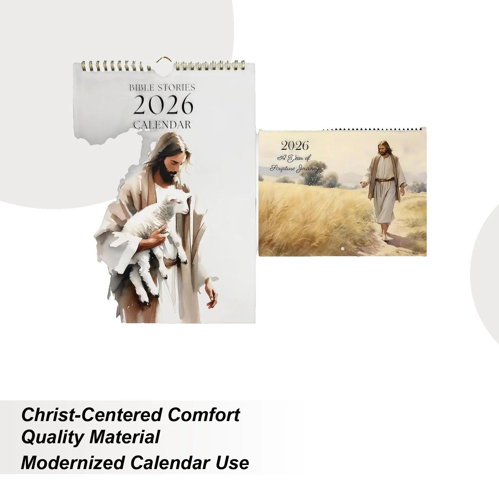 

Wall Calendar 2026 Bible Story Calendar Hangable Planner Wall Decoration For Daily Planning Home Workplace Classroom Dorm Family