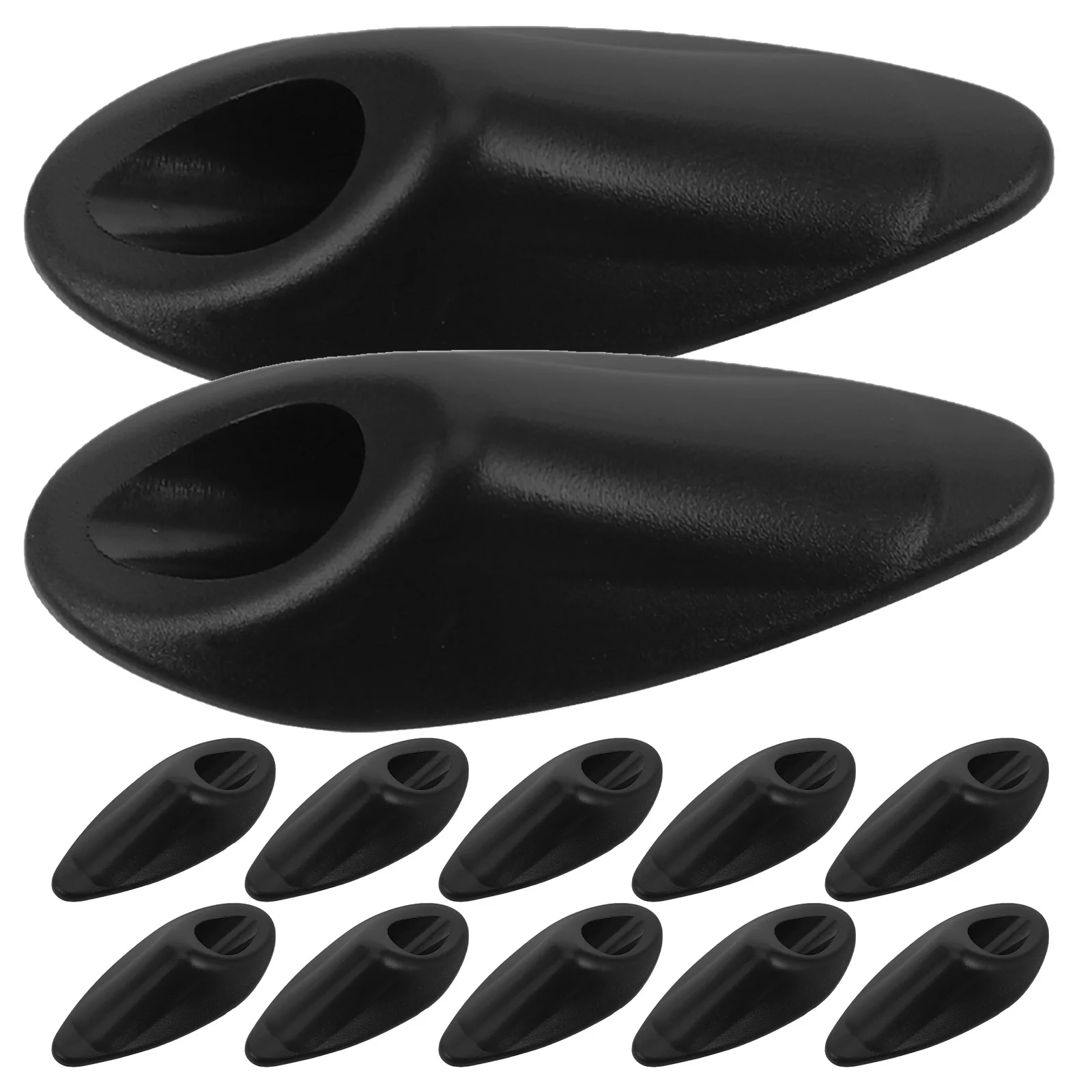 12pcs Bicycle Hub Black Frame Cable Plugs Embedded Routing Buckle For Shifter Brake Derailleur Wiring Durable Bike Frame