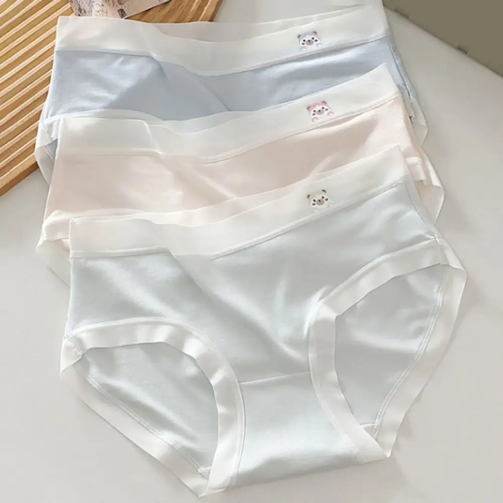 

5PCS Sweet Cute Panties for Women Underwear Female Lingerie Seamless Briefs Cotton Crotch Bear Underpants Gifts