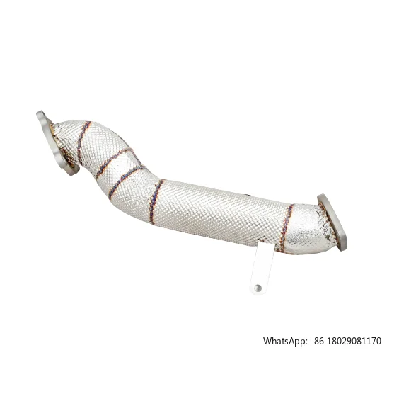 Stainless Steel Performance Exhaust Heat Protection Catless Downpipe for Cadillac Ats-v Downpipes