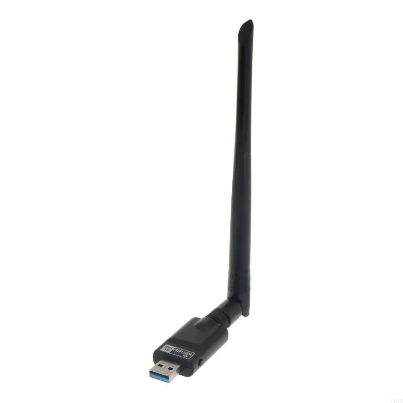 N84B USB3.0 LANアダプター2.4/5GHz AC1300 WIFIアダプターBluetooth互換5.0ワイヤレスネットワークカード1300M 802.11AC用ラップトップ用