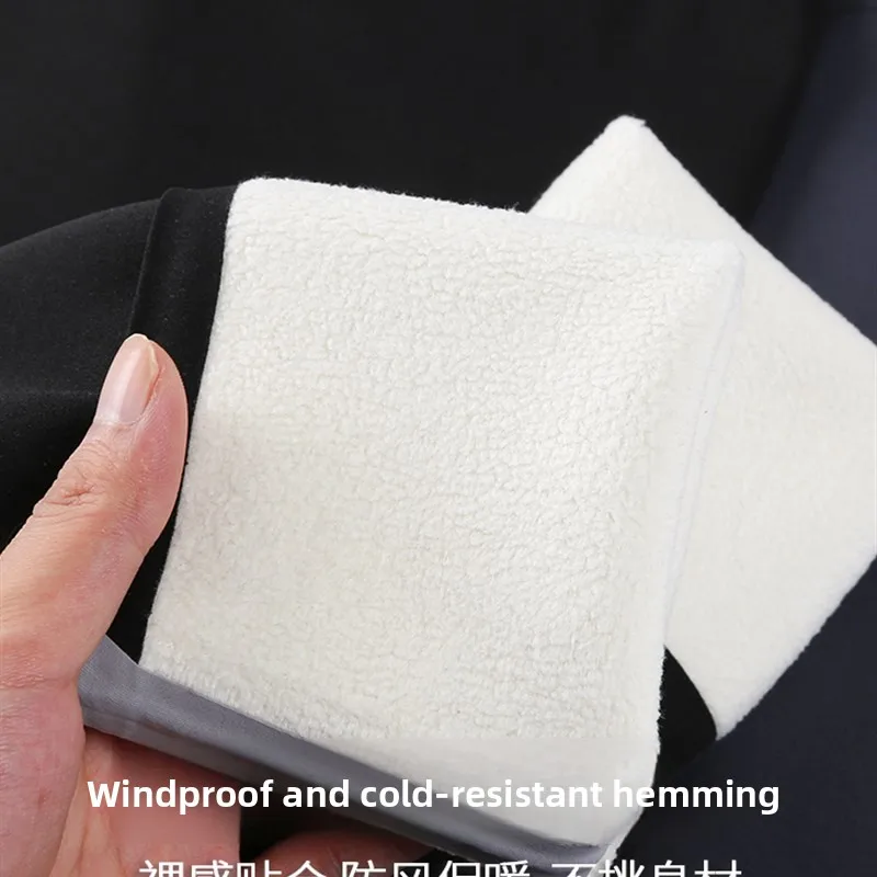 กางเกงโยคะเอวสูงบุซับในหนังแกะสำหรับผู้หญิง ฤดูใบไม้ร่วง ฤดูหนาว กระชับหน้าท้อง ยกกระชับสะโพก กางเกงรัดรูปแบบสลิม