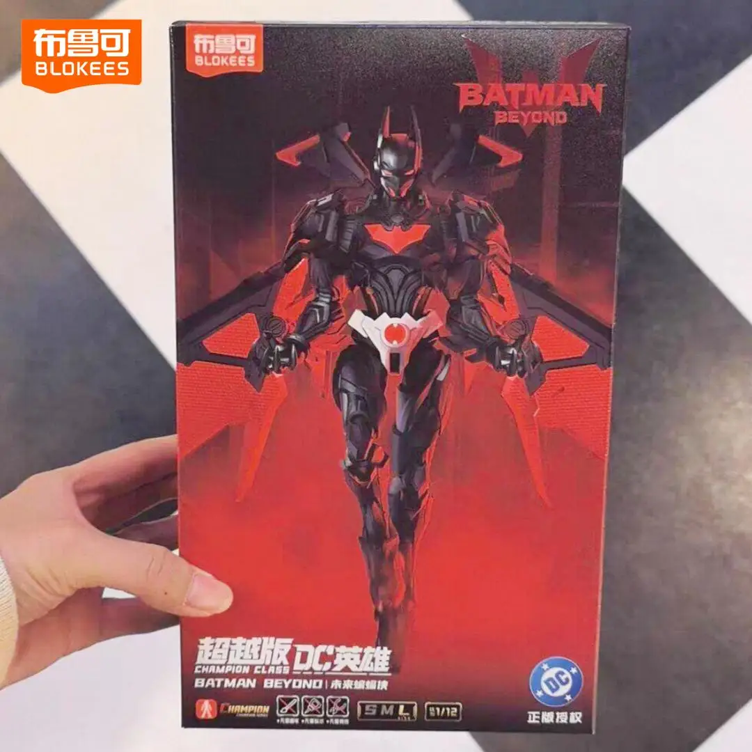 

New Original Blokees Batman Beyond Champion Class Version Action Figures Model Assembled Toy Christmas Gift