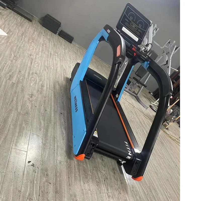 Factory Top Sell fitness eqipment gym machine Big Screen Mechanical Running Machine Commercial Treadmill exercise machine