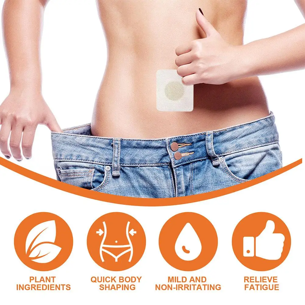 Bee Lymph Patch Weight Loss Patch Fast Burning Fat Detoxification Detumescence Expectorant Defecation Patch Body Care