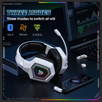 Onikuma GT806 Three Mode Headphone Gaming Headphone 3 ， 5.3/2.4G/AUX 3.5mm