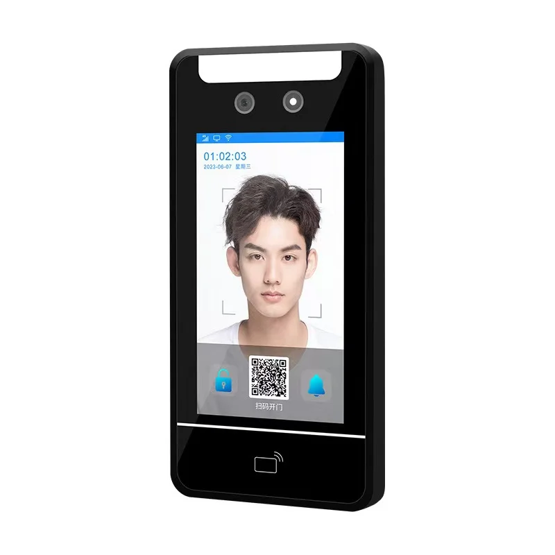 

July005 Factory Wholesale Access Controller & Time Attendance Device WiFi Facial Recognition & Fingerprint Night Vision Free SDK
