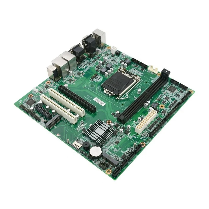 KH-H81 Embedded Industrial Server Motherboard, LGA1150 Socket Multi COM Ports Mainboard Compatible with 4th Gen CPU