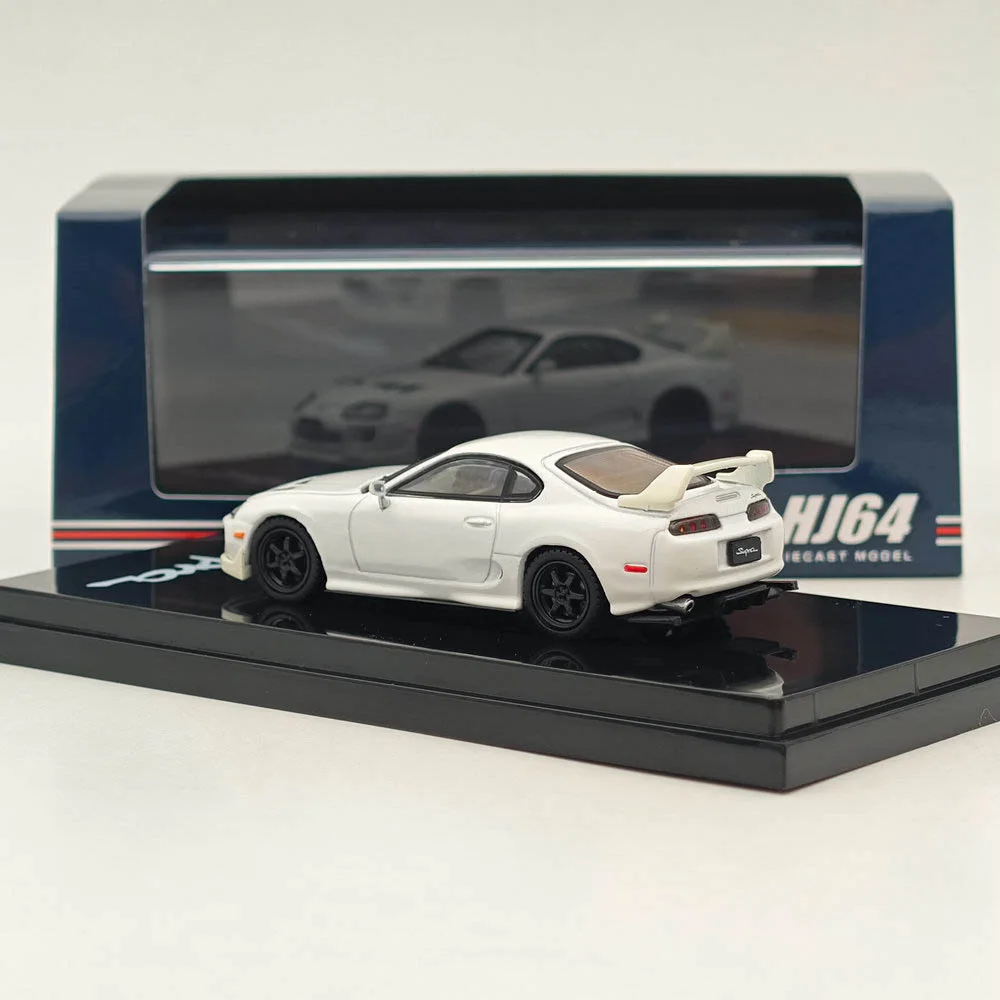 Хобби Япония 1/64 для SUPRA (JZA80) JDM ВЕРСИЯ НА ЗАКАЗ БЕЛАЯ II HJ 644042 W литые модели автомобилей коллекция авто игрушки подарок