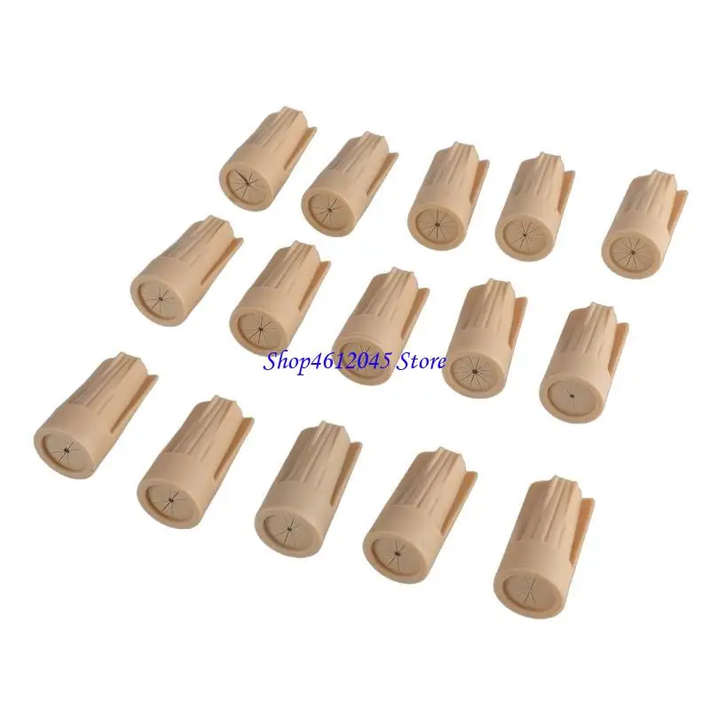 

L69a 30pcs Водонепроницаемые проволоки электрические разъемы на открытом воздухе электрические скручивающие гайки крышки клеммы