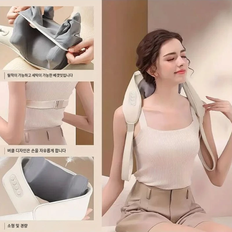 

Shoulder-Neck Massager Back-Shoulder Massager Back-Shoulder Massager Cordless Massager Shoulder-Neck Massager Pillow-Neck Massager Back Muscle Pulls Cycle Full Body Massager