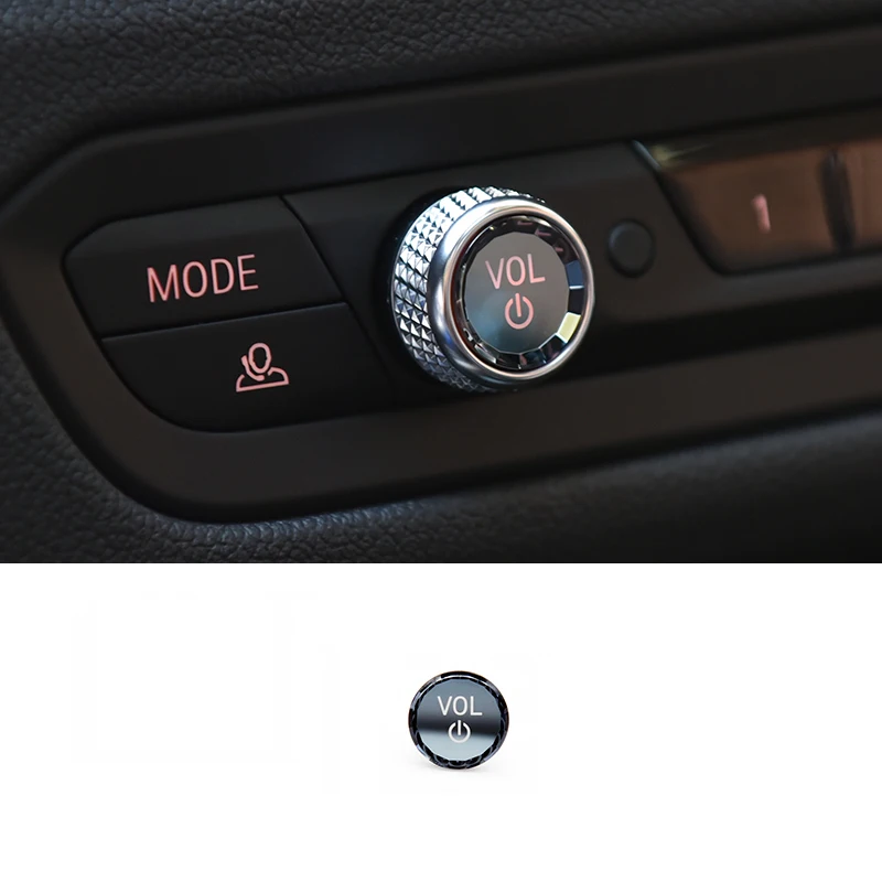 Crystal Volume Control button For BMW F40 F44 G20 X3 G01 X4 G02 X5 G06 X7 G07 M3 G80 M4 G82 Z4 I4 Volume Knob Replacement Trim