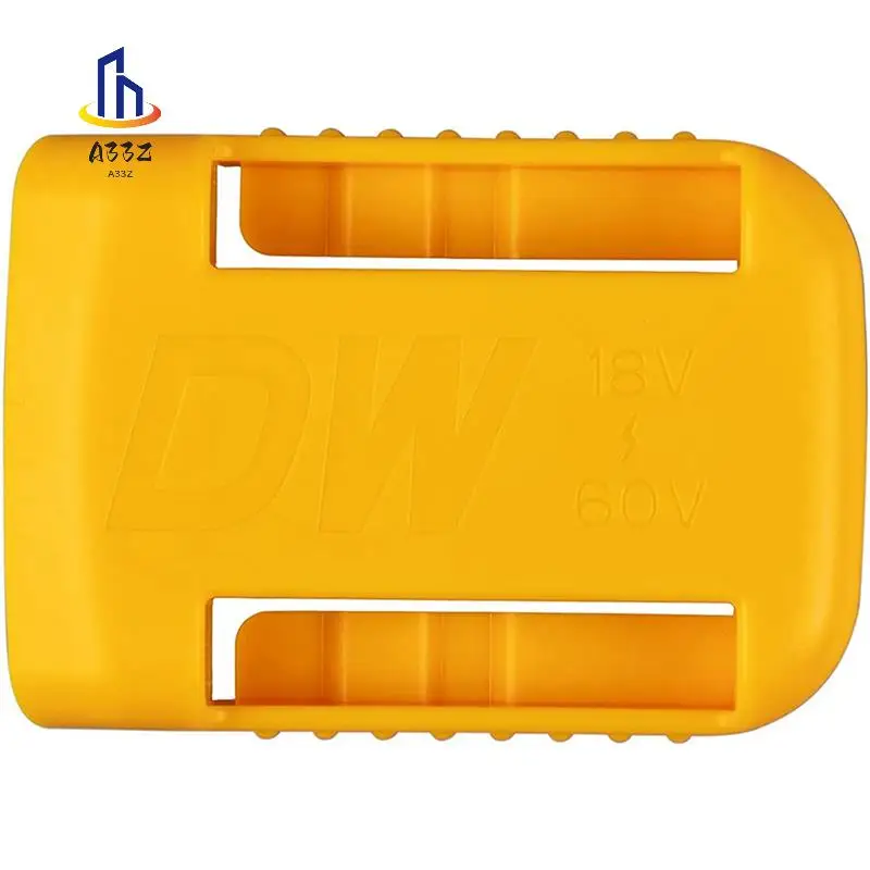 

A33Z-20 Packs Battery Holder Dock Mounts For Dewalt 20V 60V Battery, Wall Panel Shelf Belt Clip Storage Organizer Protector