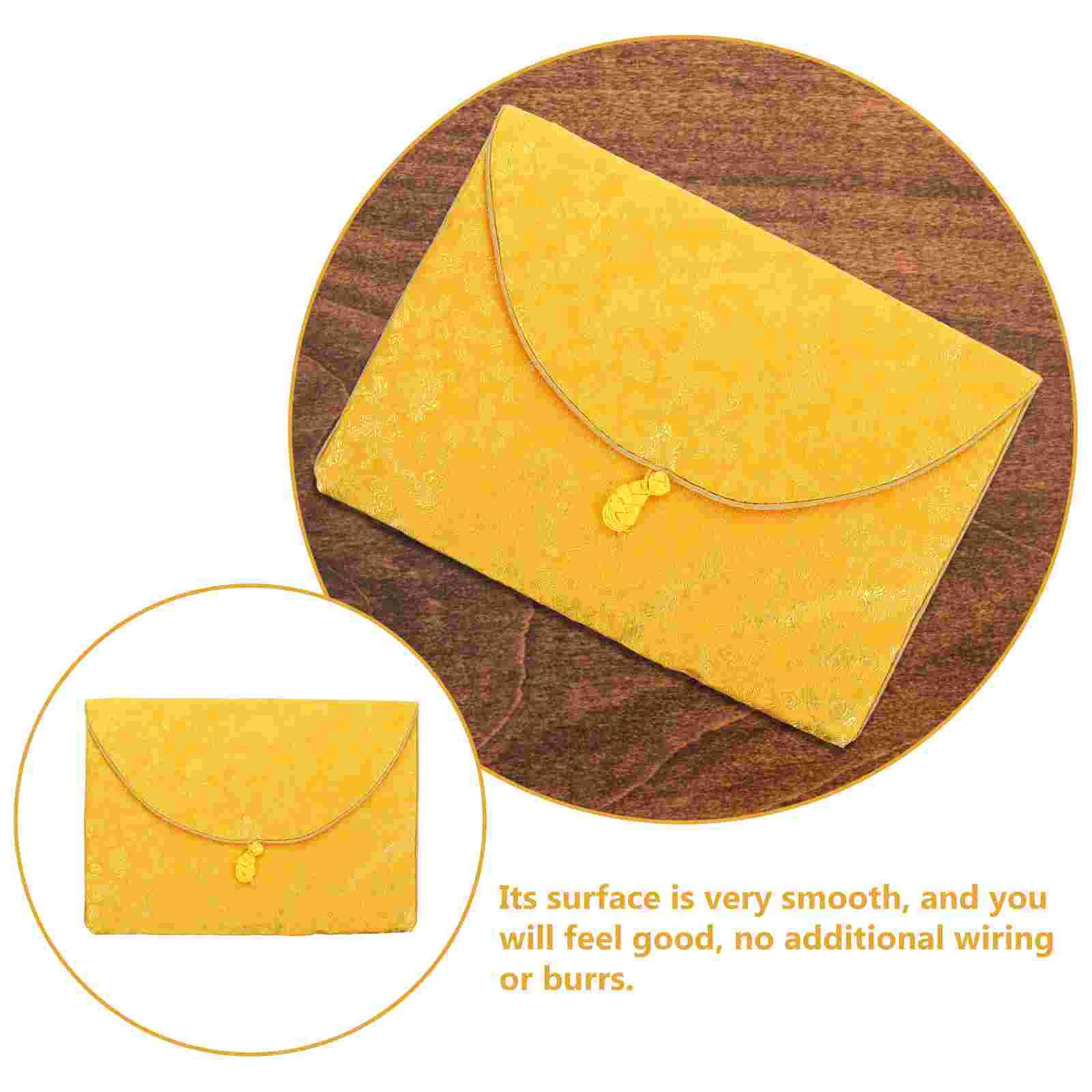 Sachet Scripture Storage Bag Packaging Bags Pouch with Chinese Knot Travel Gift