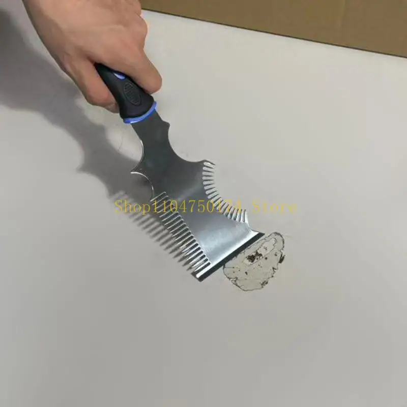 Putty Scraper And Cleaner Stainless Steel For Caulking Paint Brush Cleaning And Wall Repair Top Sale