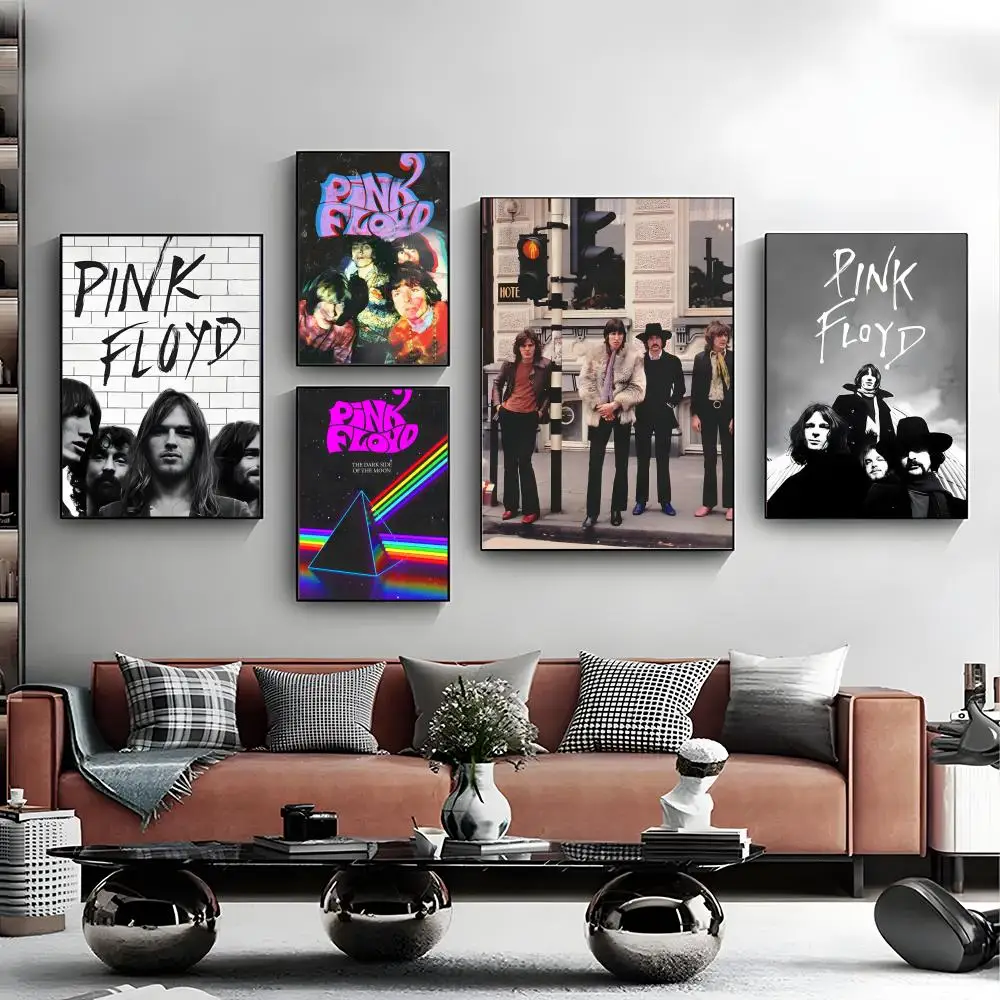Rock Pioneers Pink Floyd Poster High-definition poster stickers ideal gifts for bedrooms living rooms hallways  great