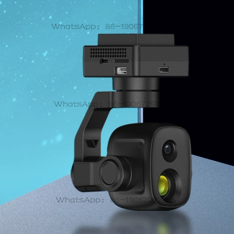 ZT6mini Dual-light Pod 640 * 512 High-resolution Thermal Imaging Temperature Measurement 4K Visible Light Gimbal Camera