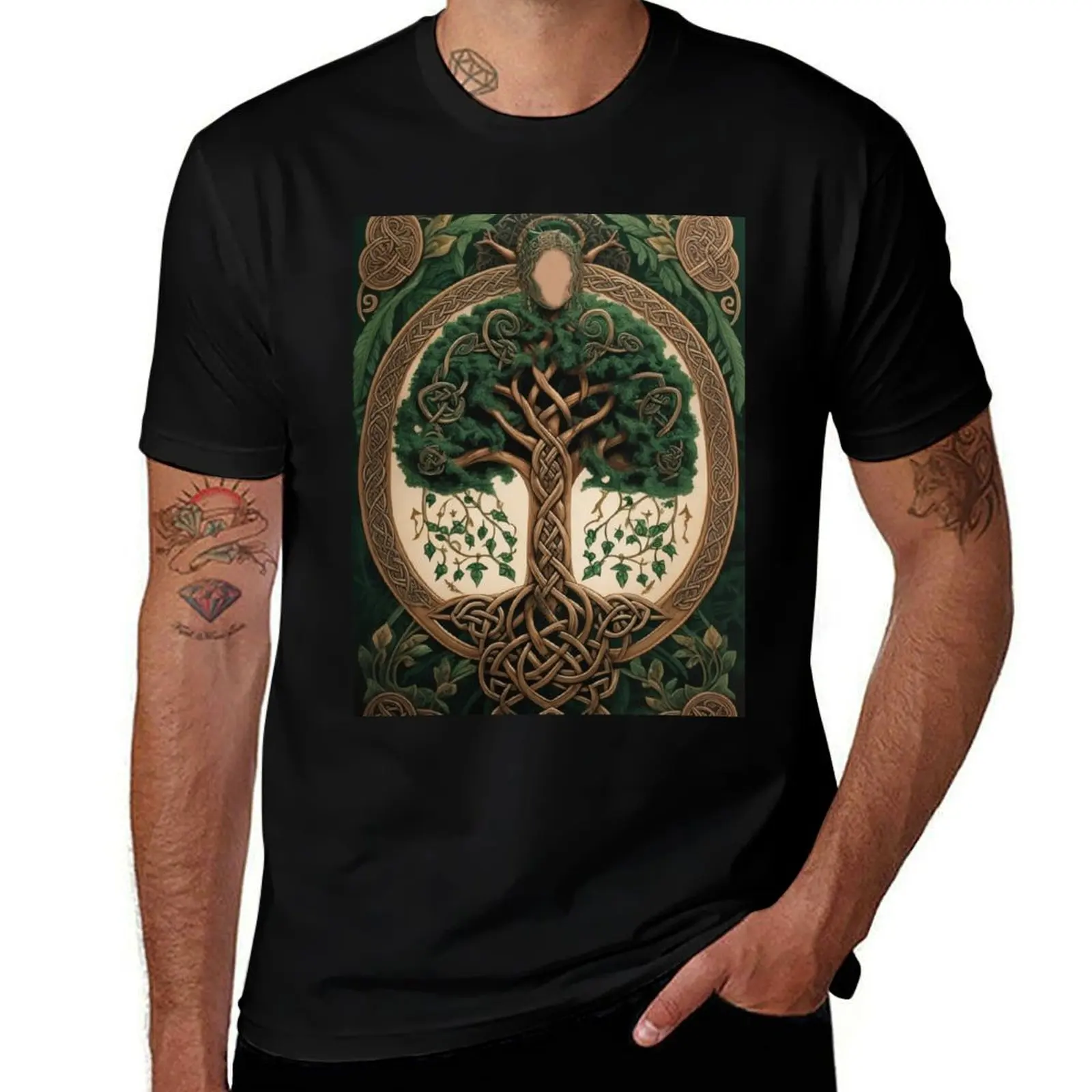 Yggdrasill Tree of Life Symbol Sigil T-Shirt anime tshirt essential t shirt mens graphic t-shirts anime