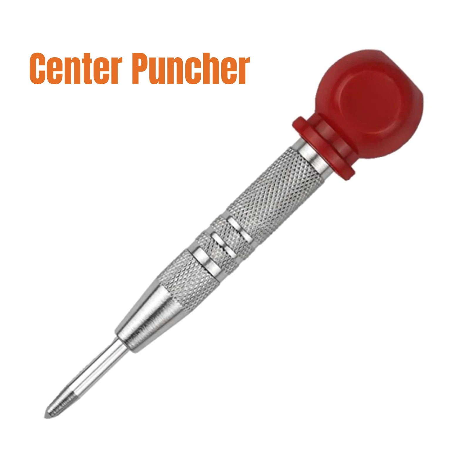 Center Puncher Hole Marker Wood Metal Steel Spring Load Auto Kerner Drill Locator For Carpenters, Electricians & Mechanics