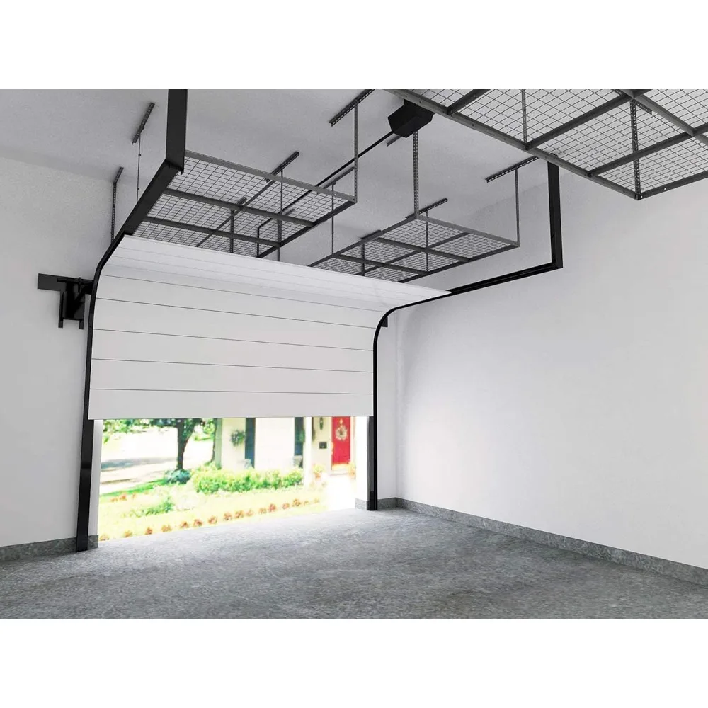 4x8 Garage Storage Rack, Garages Storages Organization System, Heavy Duty Metal Garages Ceiling Storage Racks, Garage Shelves