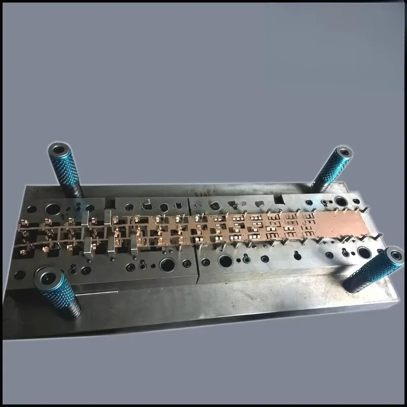 Custom Brass Contact Spring Parts Metal Stamping Progressive Tooling Industrial Mold Making Accessories